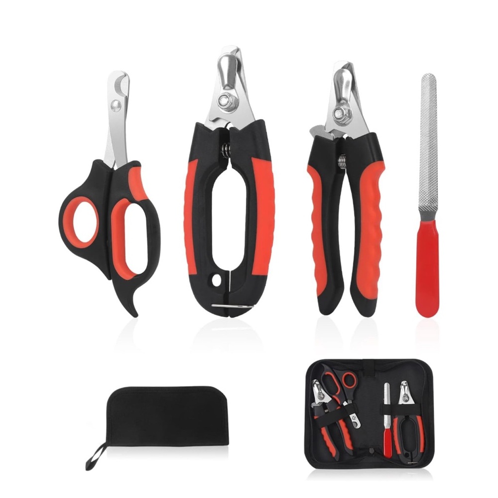 Brand New 5PCS Dog Nail Clippers Trimmer Set